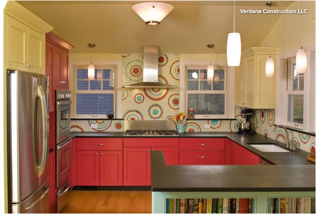 What type of back splash is thisceramic tile? - Houzz  White kitchen  design, Kitchen backsplash designs, Kitchen design